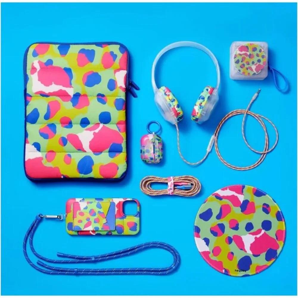 Heyday iPhone 15 Pro Max Puffer Case Quilted Protection with Fun Designs